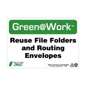 GW1023   Reuse File Folders and Routing Envelopes, 7 X 10 