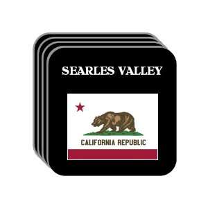 US State Flag   SEARLES VALLEY, California (CA) Set of 4 Mini Mousepad 