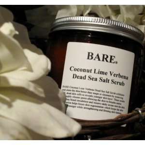   : BARE Coconut Lime Verbena Dead Sea Salt Face and Body Scrub: Beauty
