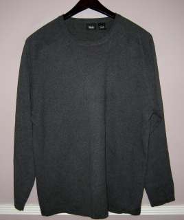 Mens MOSSIMO Gray Cotton Crewneck Sweater Size M  