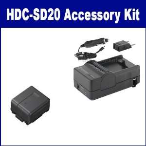 Panasonic HDC SD20 Camcorder Accessory Kit includes: SDM 130 Charger 