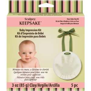  Sculpey Keepsake Baby Impression Kit