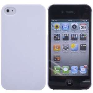   Hard Plastic Case for iPhone 4/iPhone 4S (White) 