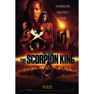  The Scorpion King 2002 27x40 MOVIE POSTER