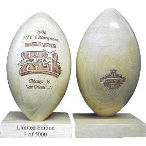   2006 NFC Championship Laser Engraved Wood Football