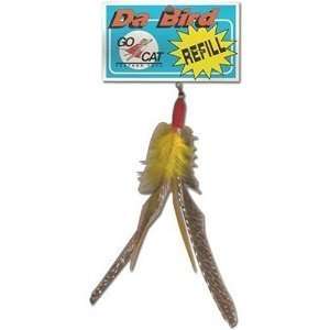  TWO PACK of Da Bird Refill Replacement Feathers Cat Toy 