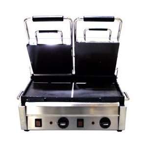   ) Commercial Panini Sandwich Double Grill Flat 18: Kitchen & Dining