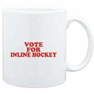    Mug White  VOTE FOR Inline Hockey  Sports