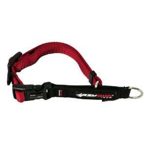   EzyDog Checkmate Martingale Style Dog Collar, Red, Large