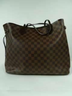 Louis Vuitton Damier Canvas Neverfull MM Tote Bag Authentic+Perfect 
