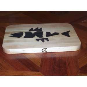  Fish Design Maple Cutting Board by Kentucky Cutting Boards 