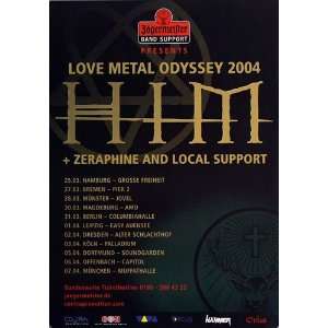   Metal Odyssey 2004   CONCERT   POSTER from GERMANY