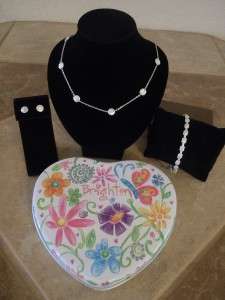 Brighton Daisy Necklace, Bracelet, & Earring Set  