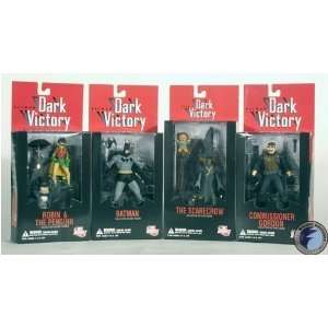 Batman Dark Victory 1 Action Figures Set of 4 Toys 