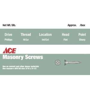  2 each Ace Masonry Screws (585 14X214)