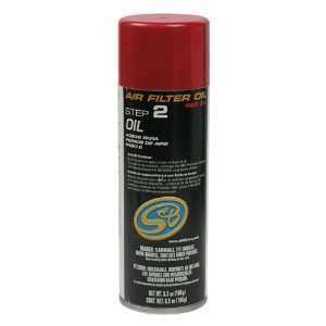  S&B Filter Oil, Aerosol Can, 12 oz.   Red Oil Automotive