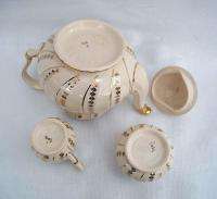 Gorgeous Sadler England Teapot Cream Sugar Set   