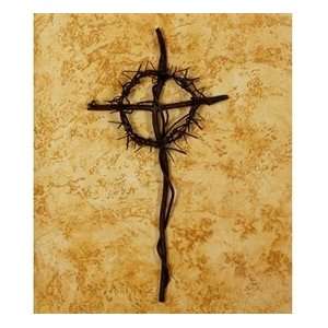  Wrought Iron Crown of Thorns Wall   Large