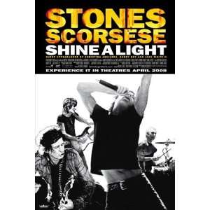 Shine A Light (2008) 27 x 40 Movie Poster Swiss Style A 