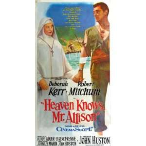  Heaven Knows, Mr. Allison Movie Poster (11 x 17 Inches 