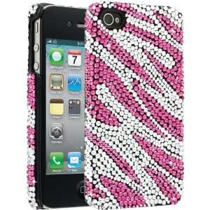 Cellairis Debari Zebra Pink iPhone 4/4S Case: Cell Phones 