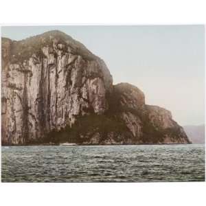   Reprint Cape Trinity on the Saguenay River 1901