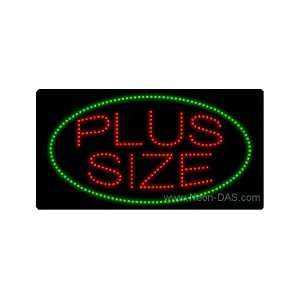  Plus Size Outdoor LED Sign 20 x 37