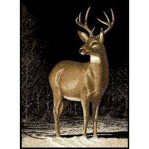  Winter Buck Rug From the Novelties Collection (63 X 86 