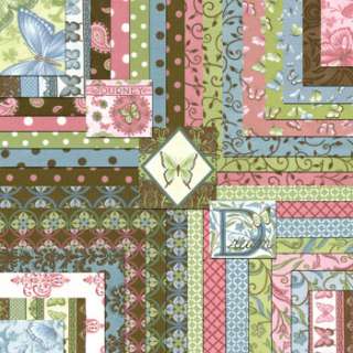 DAYDREAMS 5 Quilt Squares MODA CHARMS DebStrain Fabric  