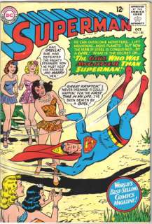 Superman Comic Book #180, DC Comics 1965 FINE/FINE+  