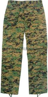   Digital BDU Trousers Military Tactical Camo Army Uniform Pants  