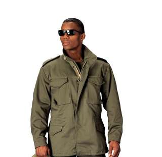 Rothco Olive Drab M 65 Field Jacket with Removeable Liner  