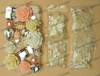   Style DIY Mobile Phone iphone Shell Deco Den Kit,FREE SHIPPING  