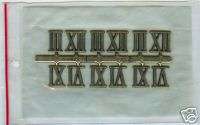 11/16 Tall Roman Numerals 3,6,9,12 For Use On Clocks  