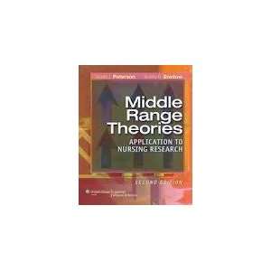  PaperbackMiddle Range Theories Application to Nursing 