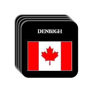 Canada   DENBIGH Set of 4 Mini Mousepad Coasters 