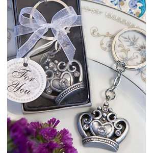 Bridal Shower / Wedding Favors  Royal Crown Design Keyring Favors (1 