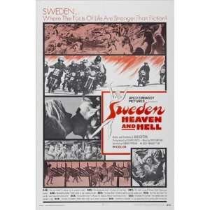  Sweden Heaven and Hell Poster Movie 27x40