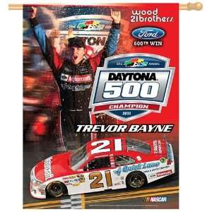  #21 Trevor Bayne Daytona 500 Winner Vertical Flag27x37 