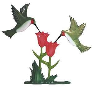    30 Hummingbirds Weathervane Finish Rooftop Black