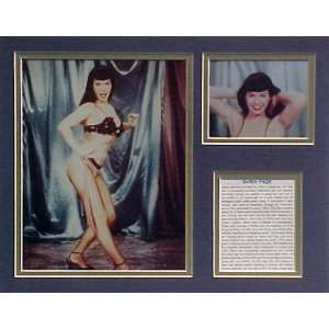 Bettie Page Picture Plaque Unframed:  Home & Kitchen