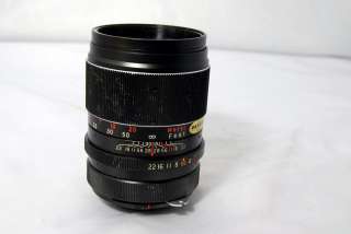 Nikon Vivitar 135mm f2.8 lens manual focus telehoto prime Non Ai 