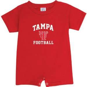    Tampa Spartans Red Football Arch Baby Romper: Sports & Outdoors