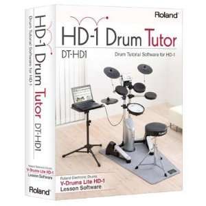  Roland DT HD1 Drum Tutor Software Bundle Musical 