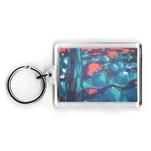  Olive Groves (silkscreen) by Kate Dicker   Acrylic Keyring 
