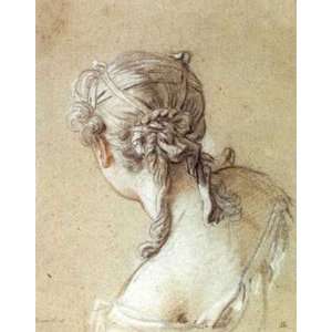   Head Study Ii   Poster by Francois Boucher (12 x 16)