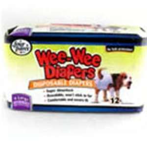  Four Paws Wee Wee Dog Diapers X Large (12 diapers)
