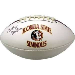  Bobby Bowden Autographed Florida State Seminoles Football 