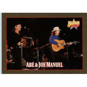  1992 Branson On Stage Trading Card # 55 Abe & Joe Manuel 