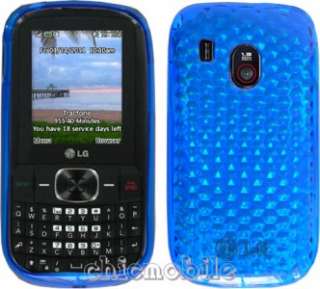REFLEX BLUE TPU Gel Skin Case Cover 4 TRACFONE LG 500G  